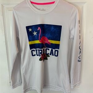 Zelva long sleeve beach shirt, spf protection, size m